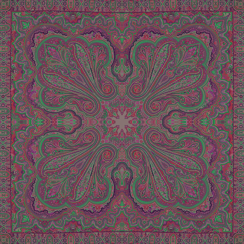 Twill Saten Garnet