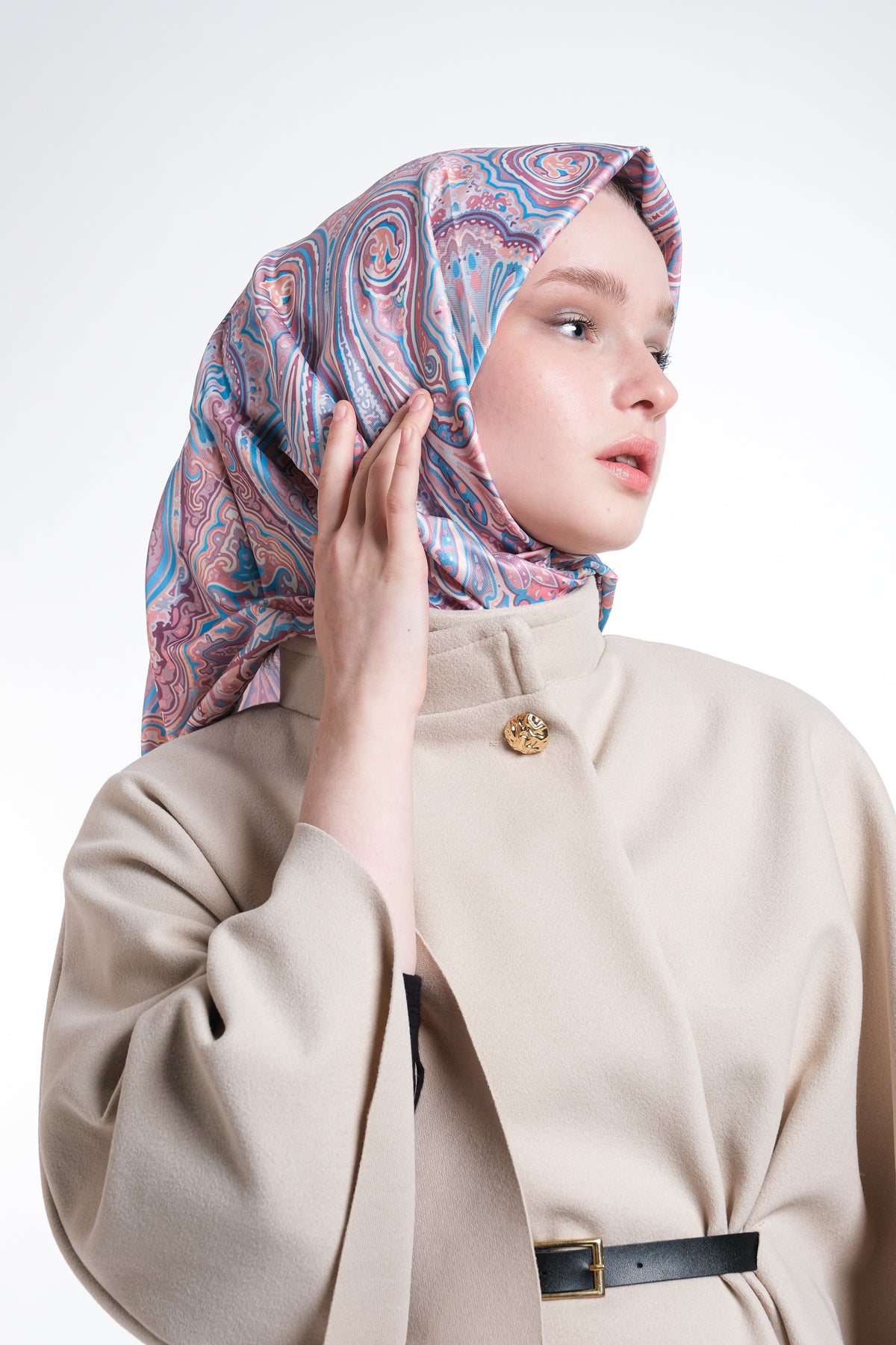 Twill Saten Pearl