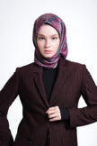 Twill Saten Garnet