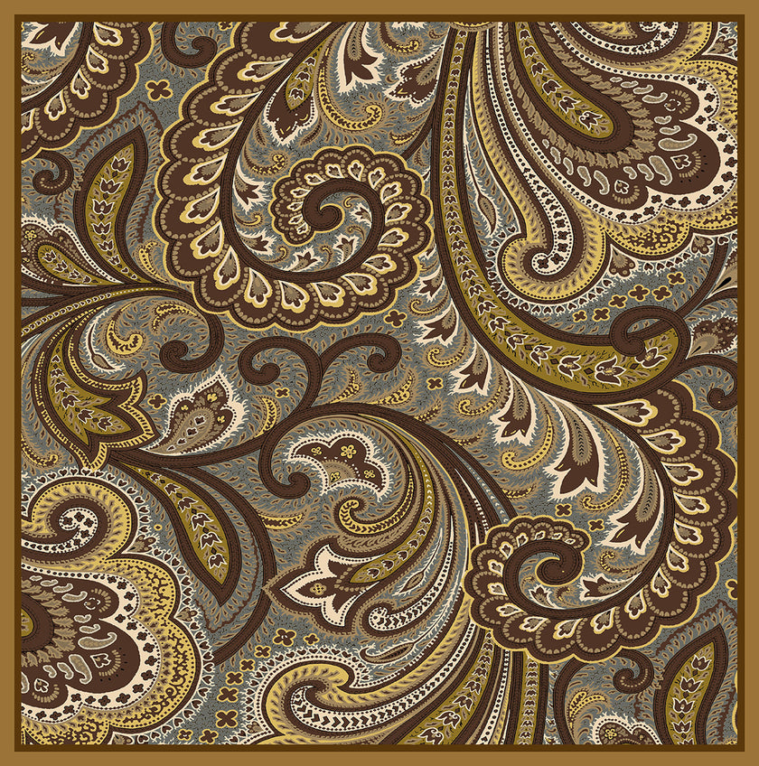 Twill Saten Amber