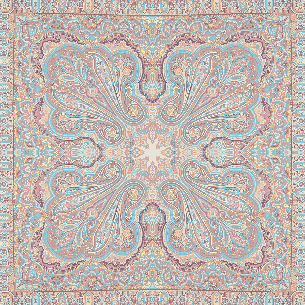 Twill Saten Pearl