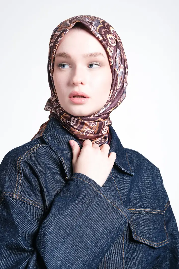 Twill Saten Amber