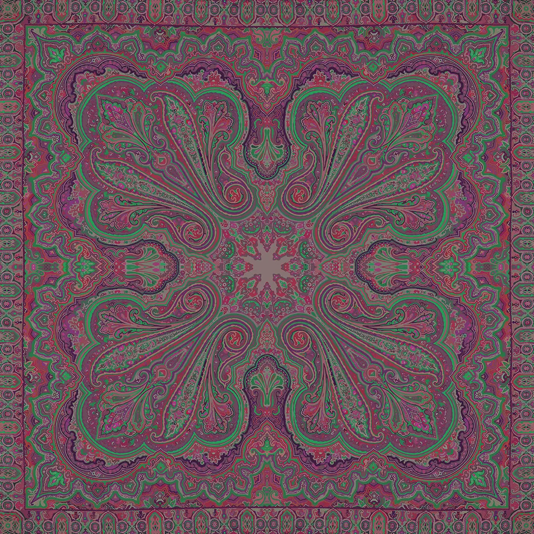 Twill Saten Garnet